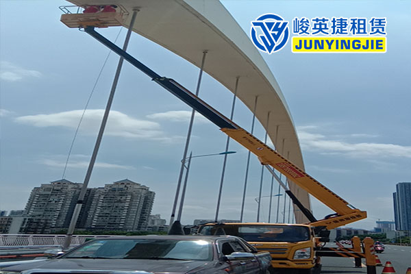 来宾柳州桥梁检测施工现场